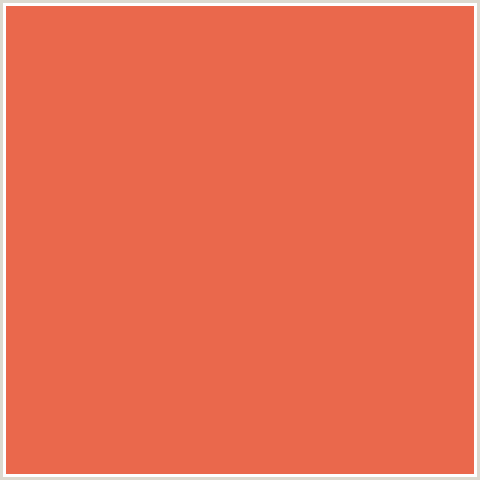 EA684C Hex Color Image (BURNT SIENNA, RED ORANGE)
