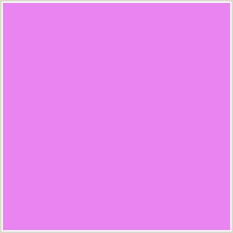 EA84F0 Hex Color Image (DEEP PINK, FUCHSIA, FUSCHIA, HELIOTROPE, HOT PINK, MAGENTA)