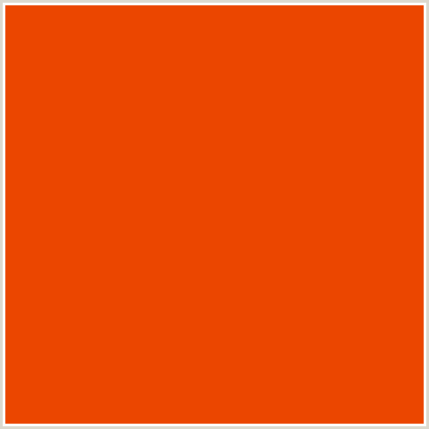 EB4600 Hex Color Image (RED ORANGE, TRINIDAD)