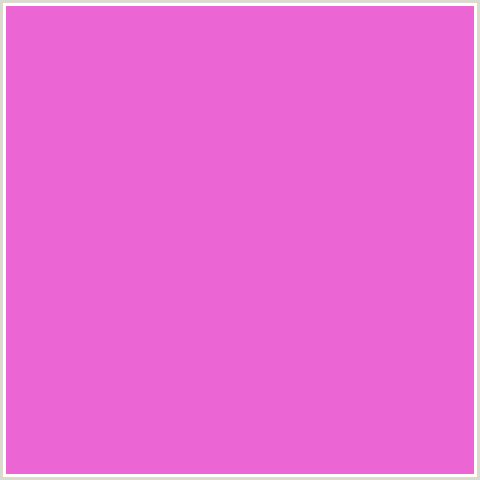 EB66D4 Hex Color Image ()