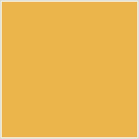 EBB54C Hex Color Image (RONCHI, YELLOW ORANGE)