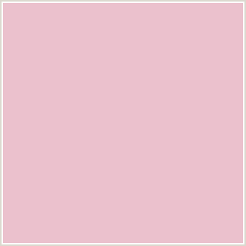 EBC1CD Hex Color Image (BEAUTY BUSH, RED)