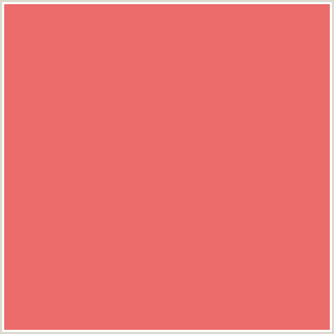 EC6C6C Hex Color Image (BURNT SIENNA, RED, SALMON)