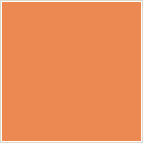 EC8953 Hex Color Image (BURNT SIENNA, ORANGE RED)