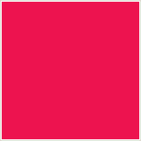 ED134F Hex Color Image (CRIMSON, RED)