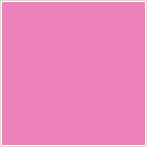 ED82BD Hex Color Image (CARISSMA, DEEP PINK, FUCHSIA, FUSCHIA, HOT PINK, MAGENTA)