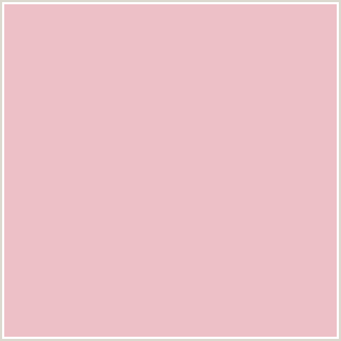 EDC0C7 Hex Color | RGB: 237, 192, 199 | BEAUTY BUSH, RED
