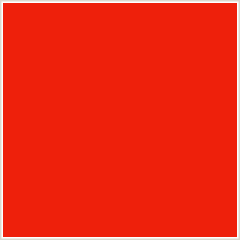 EE200B Hex Color Image (RED, SCARLET)