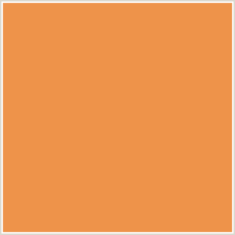 EE934A Hex Color Image (JAFFA, ORANGE RED)