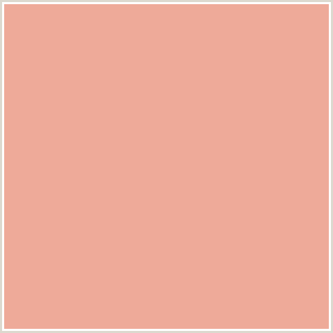 EEAA99 Hex Color Image (RED ORANGE, SEA PINK)
