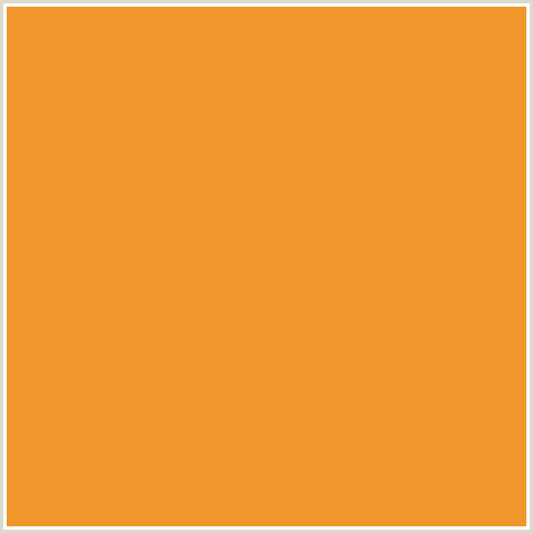 F0962C Hex Color Image (CARROT ORANGE, ORANGE)