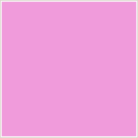 F09BDB Hex Color Image (DEEP PINK, FUCHSIA, FUSCHIA, HOT PINK, LAVENDER MAGENTA, MAGENTA)