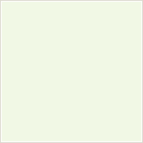 F1F8E5 Hex Color Image (FROST, GREEN YELLOW)
