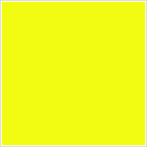 F1FC12 Hex Color Image (LEMON, YELLOW GREEN)