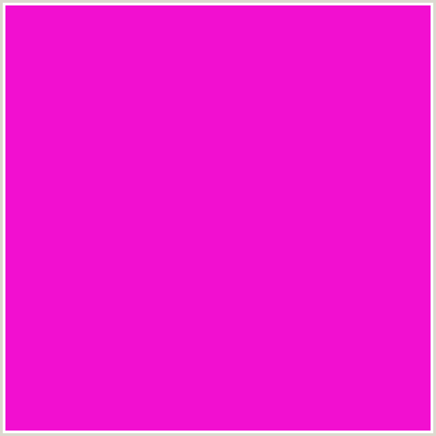 F20FD0 Hex Color Image (DEEP PINK, FUCHSIA, FUSCHIA, HOT PINK, MAGENTA, SHOCKING PINK)