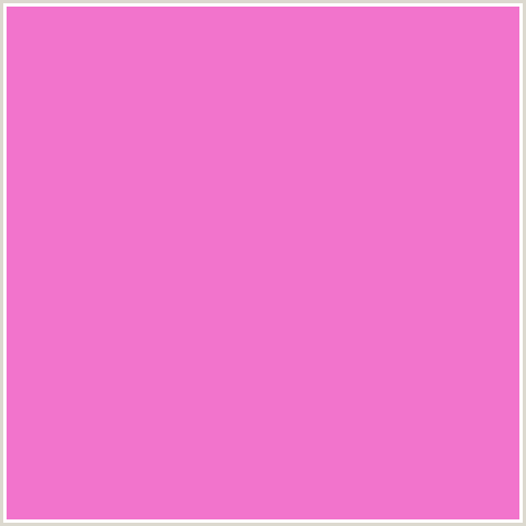 F274CC Hex Color Image (DEEP PINK, FUCHSIA, FUSCHIA, HOT PINK, MAGENTA, PERSIAN PINK)