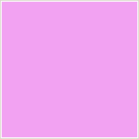 F2A2F2 Hex Color Image (DEEP PINK, FUCHSIA, FUSCHIA, HOT PINK, LAVENDER MAGENTA, MAGENTA)