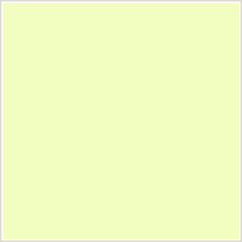 F2FDC0 Hex Color Image (GREEN YELLOW, PALE PRIM)