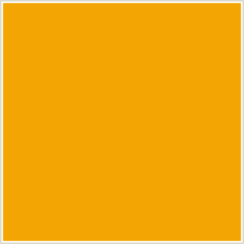 F3A503 Hex Color Image (YELLOW ORANGE, YELLOW SEA)