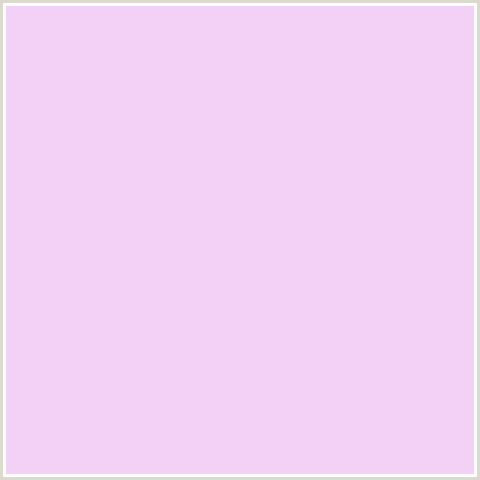F3D0F5 Hex Color Image (DEEP PINK, FRENCH LILAC, FUCHSIA, FUSCHIA, HOT PINK, MAGENTA)