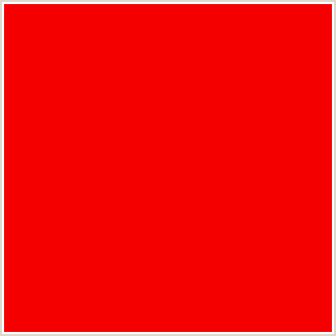 F40000 Hex Color Image (RED)