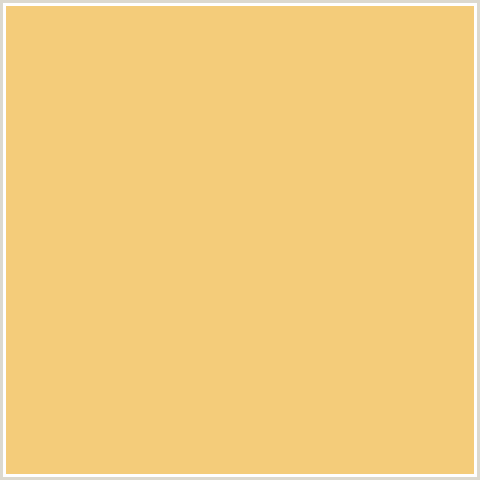 F4CC7A Hex Color Image (GOLDEN SAND, YELLOW ORANGE)