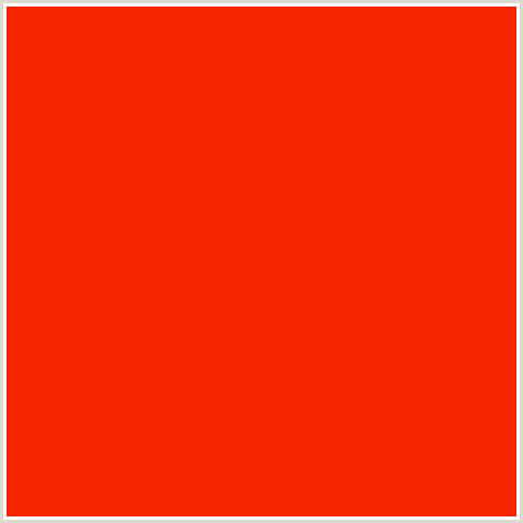 F52500 Hex Color Image (RED, SCARLET)