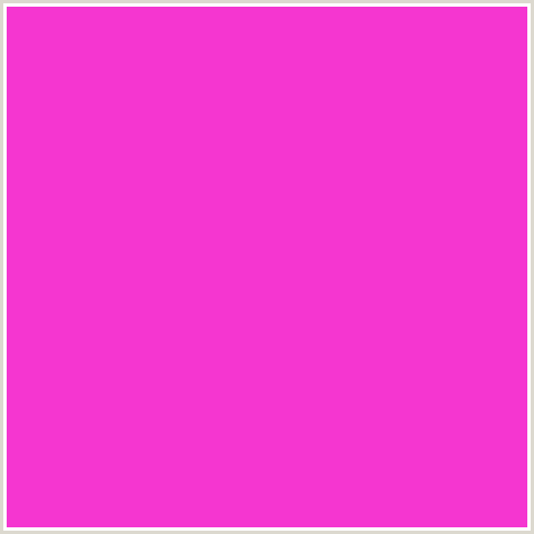 F536D0 Hex Color Image (DEEP PINK, FUCHSIA, FUSCHIA, HOT PINK, MAGENTA, RAZZLE DAZZLE ROSE)