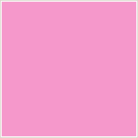 F598CB Hex Color Image (DEEP PINK, FUCHSIA, FUSCHIA, HOT PINK, ILLUSION, MAGENTA)