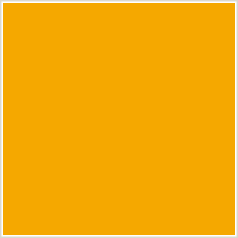 F5A800 Hex Color Image (WEB ORANGE, YELLOW ORANGE)