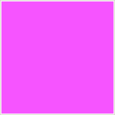 F654FF Hex Color Image (DEEP PINK, FUCHSIA, FUSCHIA, HELIOTROPE, HOT PINK, MAGENTA)