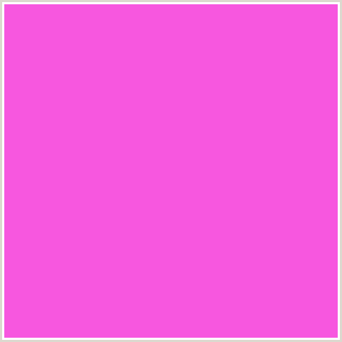 F757DF Hex Color Image (DEEP PINK, FUCHSIA, FUSCHIA, HOT PINK, MAGENTA, PINK FLAMINGO)