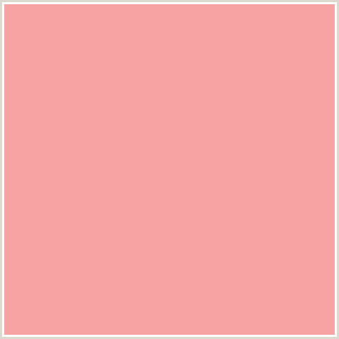 F7A3A3 Hex Color Image (RED, ROSE BUD)