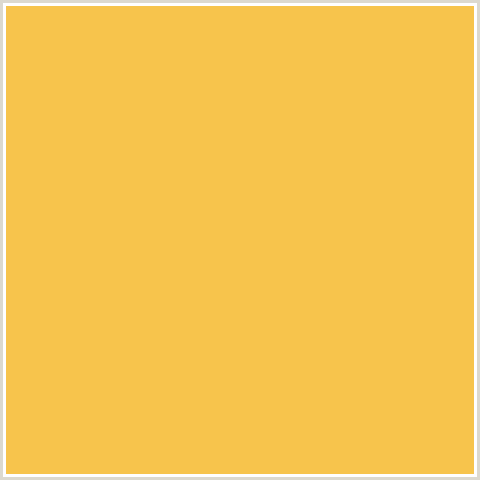 F7C44C Hex Color Image (CASABLANCA, YELLOW ORANGE)