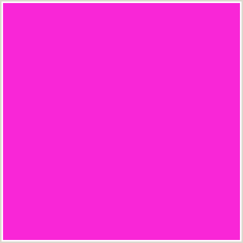 F926D7 Hex Color Image (DEEP PINK, FUCHSIA, FUSCHIA, HOT PINK, MAGENTA, RAZZLE DAZZLE ROSE)