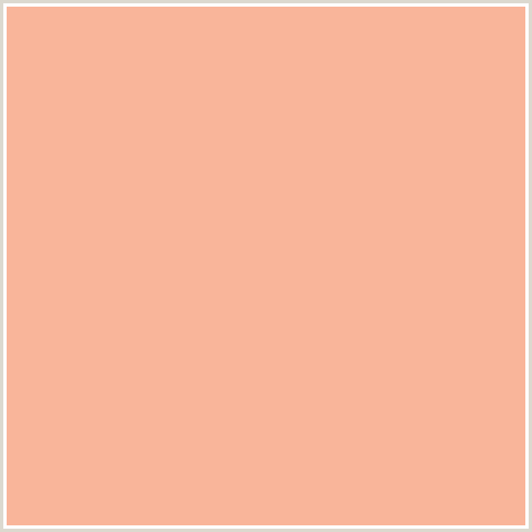F9B59A Hex Color Image (RED ORANGE, ROSE BUD)