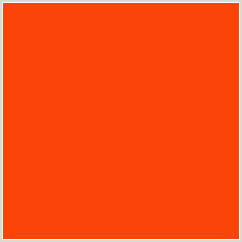 FA4407 Hex Color Image (RED ORANGE, VERMILION)