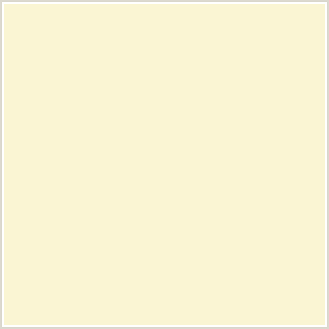 FAF5D3 Hex Color Image (CITRINE WHITE, YELLOW)