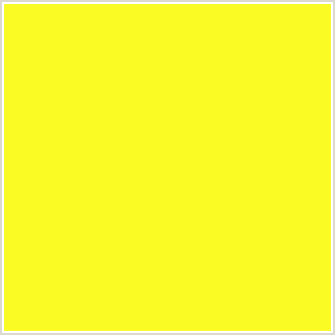 FAFA25 Hex Color Image (GOLDEN FIZZ, YELLOW GREEN)