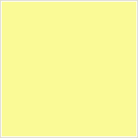 FAFA96 Hex Color Image (TEXAS, YELLOW GREEN)