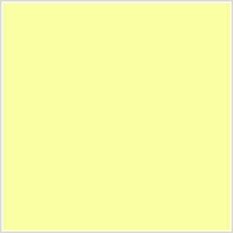 FAFFA1 Hex Color Image (MILAN, YELLOW GREEN)