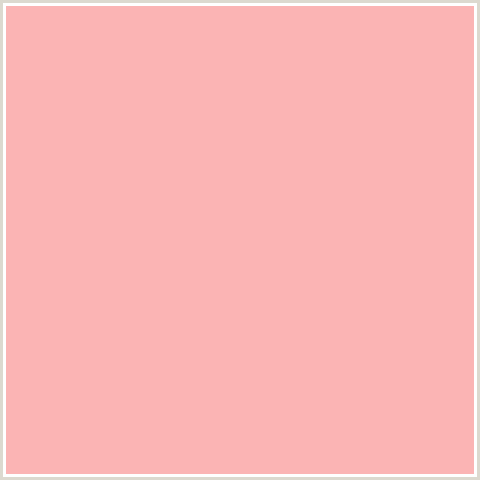 FBB4B4 Hex Color Image (RED, ROSE BUD)