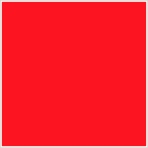 FC1420 Hex Color Image (RED, TORCH RED)