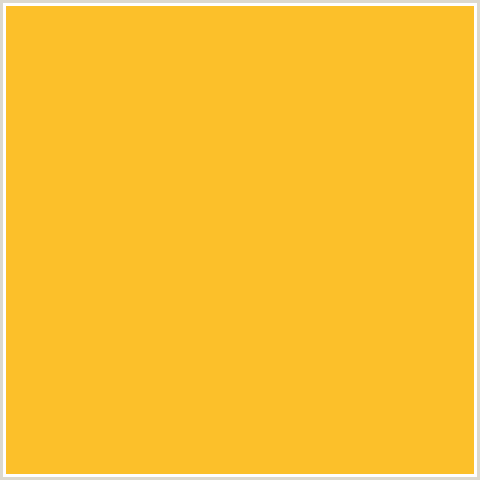 FCC02A Hex Color Image (LIGHTNING YELLOW, YELLOW ORANGE)