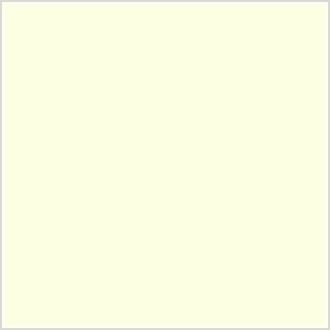 FDFFE3 Hex Color Image (CHINA IVORY, YELLOW GREEN)