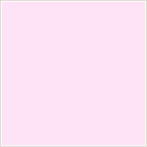 FEE3F6 Hex Color Image (DEEP PINK, FUCHSIA, FUSCHIA, HOT PINK, MAGENTA, REMY)