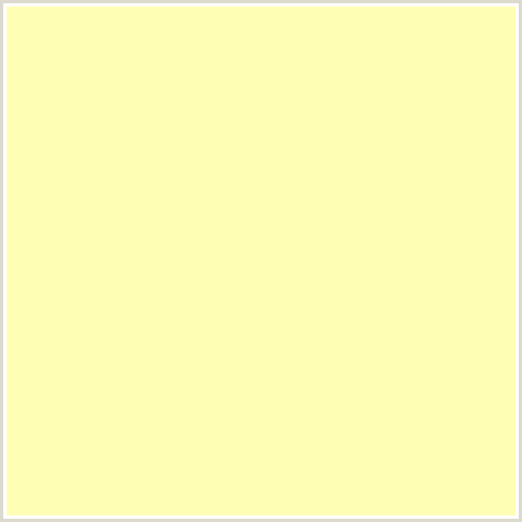 FEFFB5 Hex Color Image (PORTAFINO, YELLOW GREEN)