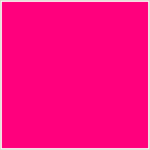 FF007D Hex Color Image (DEEP PINK, FUCHSIA, FUSCHIA, HOT PINK, MAGENTA, ROSE)