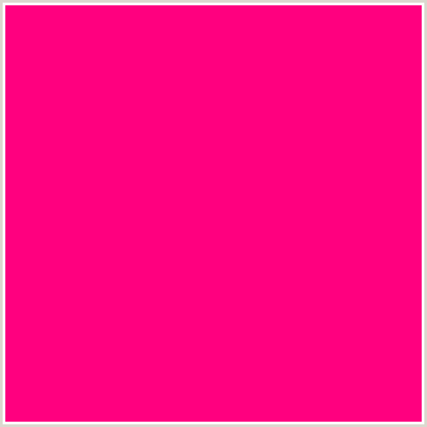 FF007F Hex Color Image (DEEP PINK, FUCHSIA, FUSCHIA, HOT PINK, MAGENTA, ROSE)