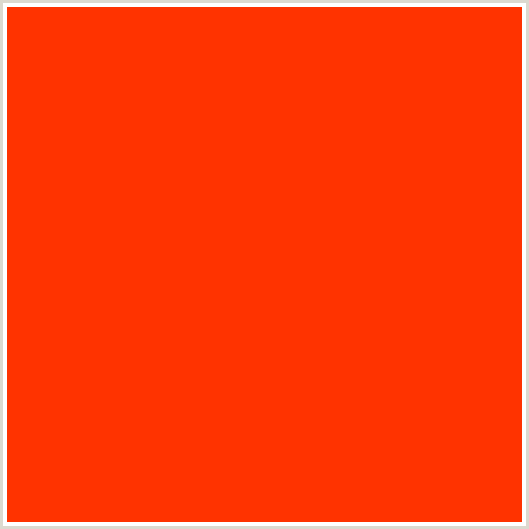 FF3300 Hex Color Image (RED ORANGE, SCARLET)